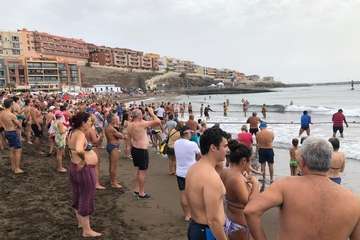 Chinchorro y varada del pescado pasados por agua (Foto TA)